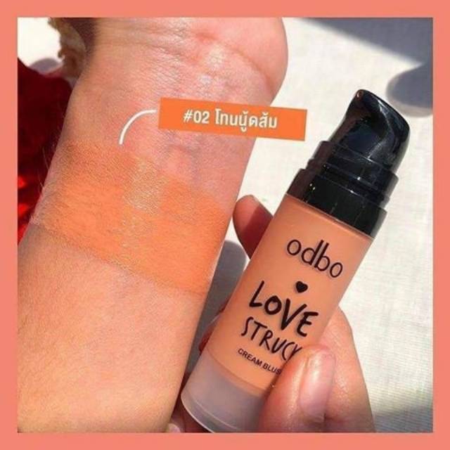 ODBO Love Struck Cream Blush #OD127 Thailand / Blush On / Blushon