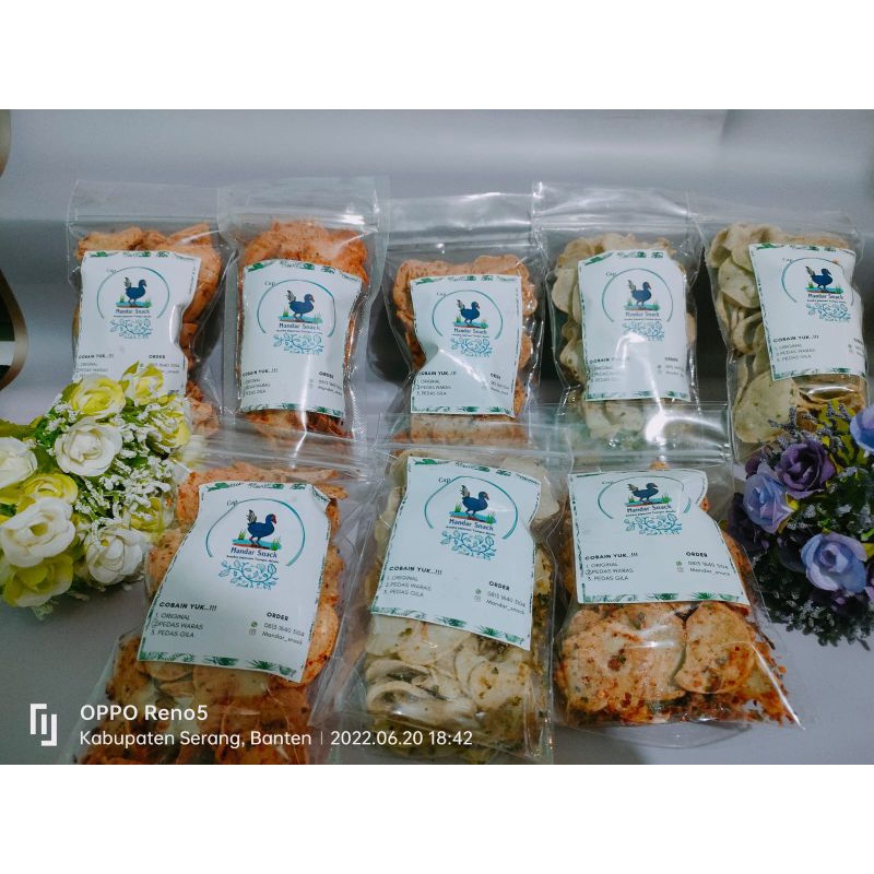 

basreng pedas home made dan murah 75 gram