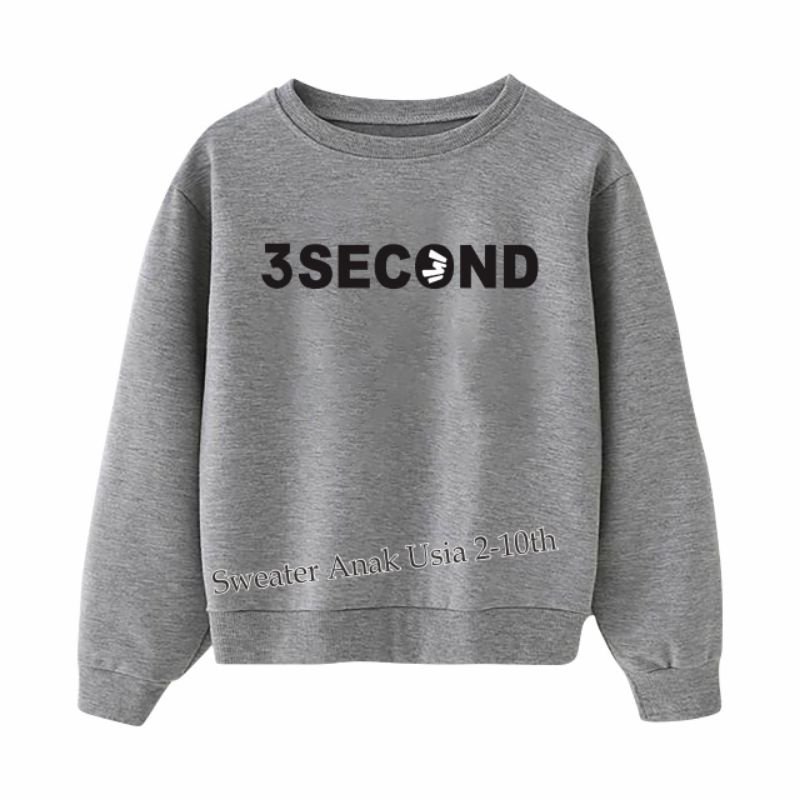 ((IB))SWEATER ANAK2 UNISEX/3ECOND DIGITAL SABLON