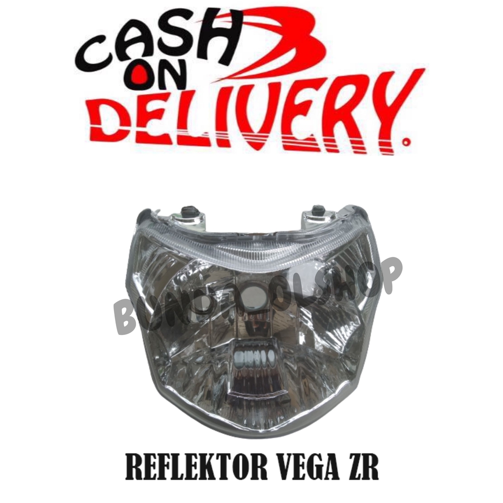 lampu depan vega zr / reflektor vega zr