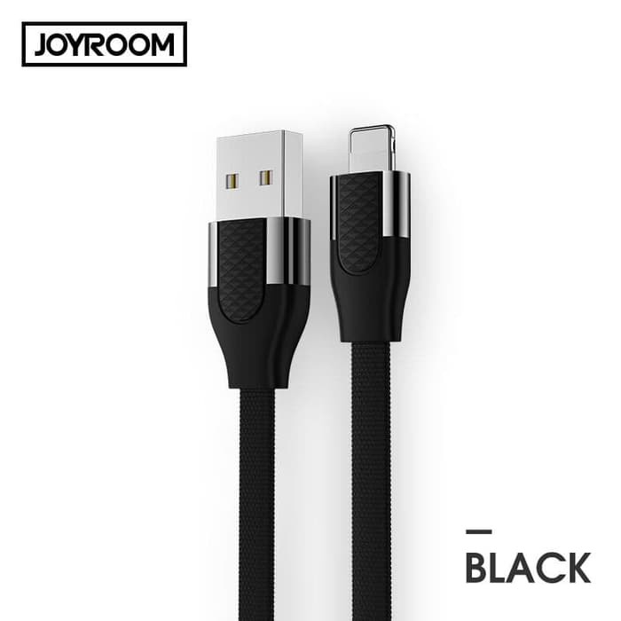 Joyroom Cable lighting fast charging flat Data SM359 Black