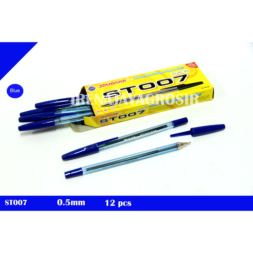 

Bolpen Standard ST - 007 0.5mm / Pulpen Gel