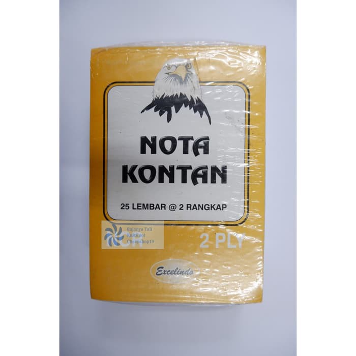 

Terlaris Buku Nota K2 EXCELINDO Kontan Kecil 2 Ply NCR / Nota Kontan 2 Rangkap Keren