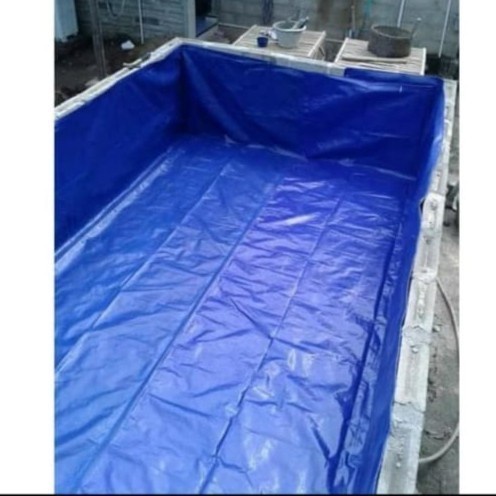 TERPAL KOLAM IKAN 5X2X1M TECHPAULIN - KOLAM TERPAL - KOLAM LELE