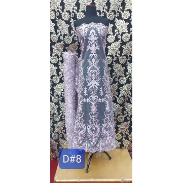 Tile motif Elie saab special warna Ungu (Lilac )