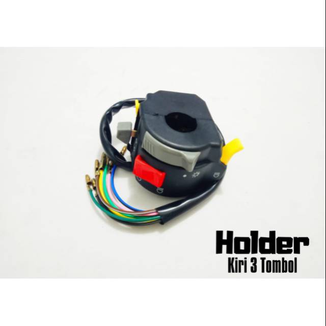 Holder Kiri 5Tombol/Holder Variasi 5Tombol Universal