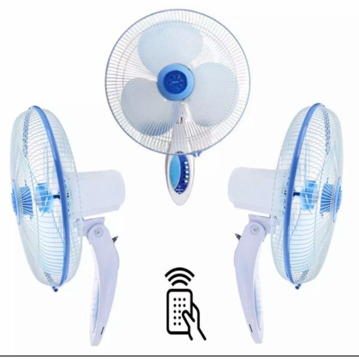 Wall Fan Remote Control Miyako 16 Inch KAW1689RC / KAW 1689 (Kipas Angin Dinding)