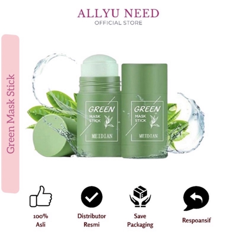 Green Mask Stick Original 100% / Meidian Green Mask Stick / Green Stick