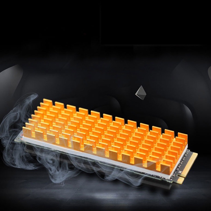 Bt Untuk M.2 SSD 2280seting 2lapis Thermal Pads Untuk M2 NVMe CPU GPU Pendinginan Cepat