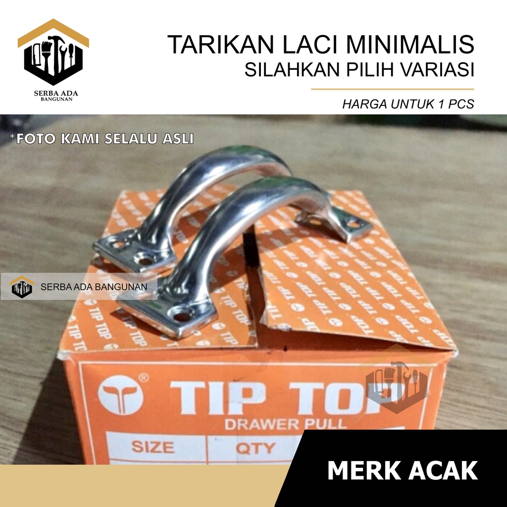 TARIKAN LACI RRT / Handle Pintu Lemari 3 4 5 inch / Handle Tarikan Pintu / Handle Laci almari