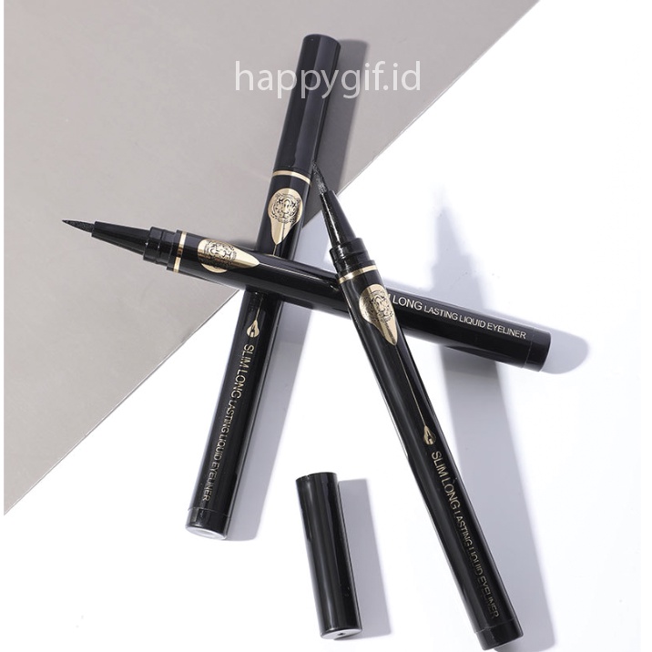 LAMEILA Eyeliner Mata Black Gold Tiger Tahan Air Waterproof LA132 844