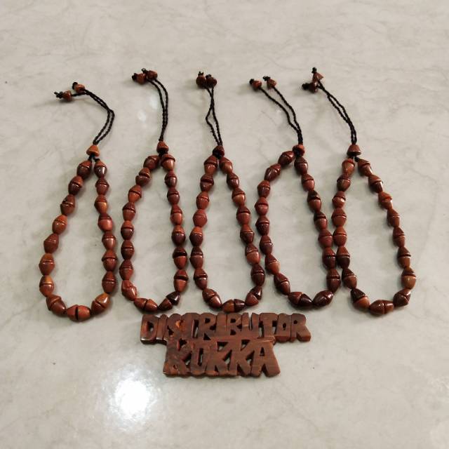 ( SUPER MURAH ) Grosir 5 pcs gelang kokka kaukah kaokah fukakah koka tangkup coklat