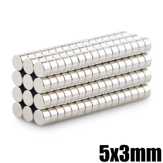 Bergaransi ! OLOEY Powerful Neodymium Magnet NdFeB N35 50 PCS - MG01