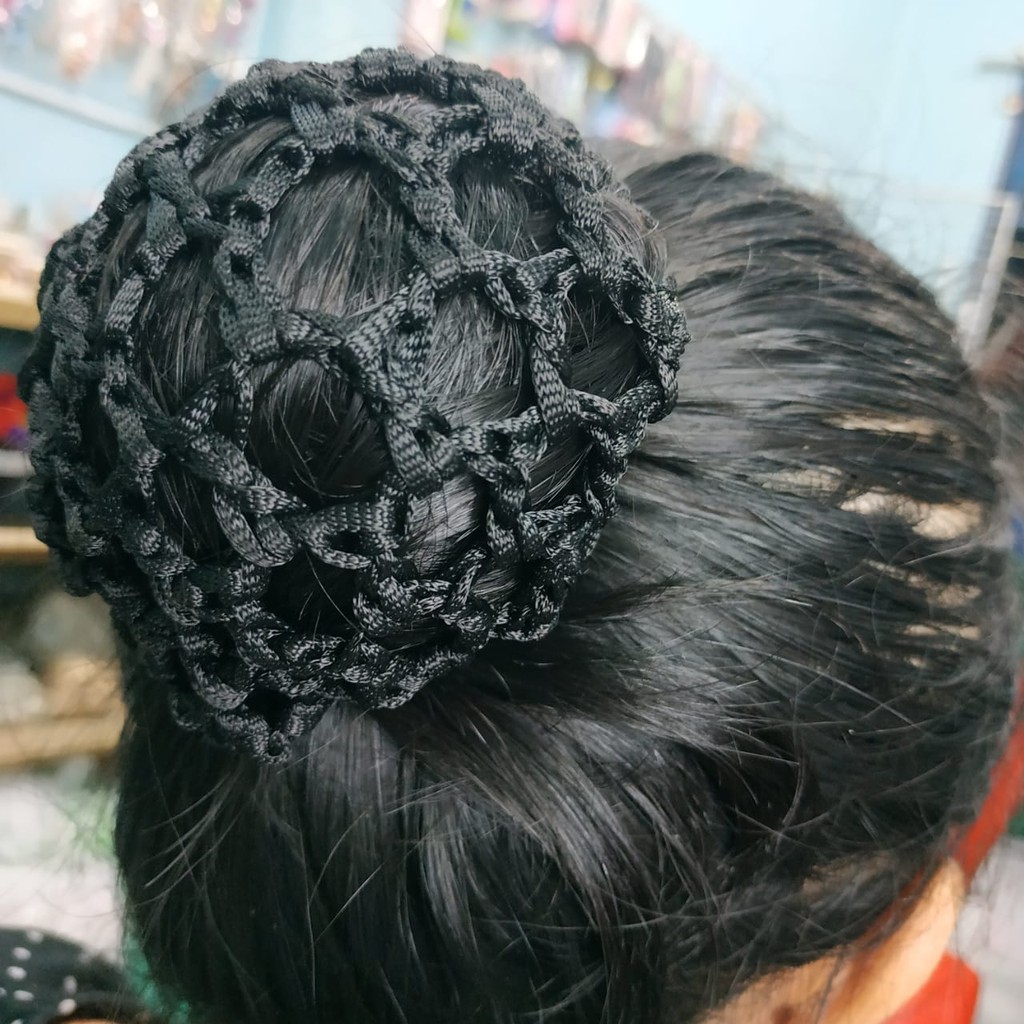 BARU!!! Harnet / Ikat Rambut  Polos Jaring Wanita Murah Tokopelanginicer/ Hairnet Cepol Rambut