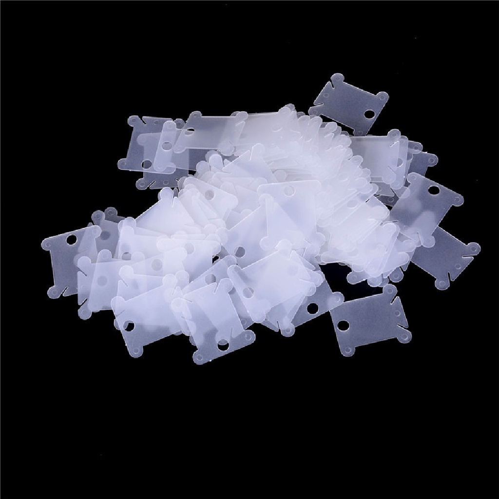 100 Pcs / Set Holder Penyimpanan Benang Bordir Cross Stitch Diy