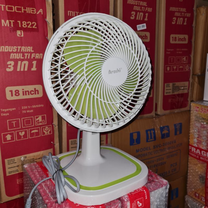 Kiipas Angin Arashi Duduk Meja General FAN 8 inc type AR138