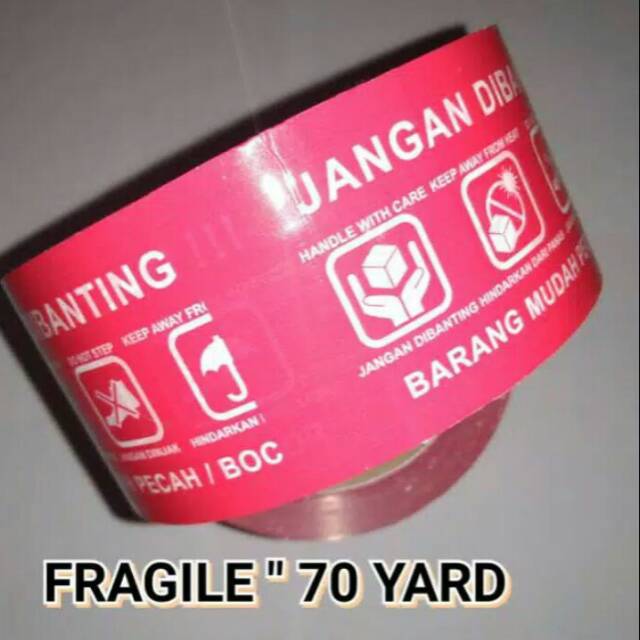 

FRAGILE MERAH 70 YARD