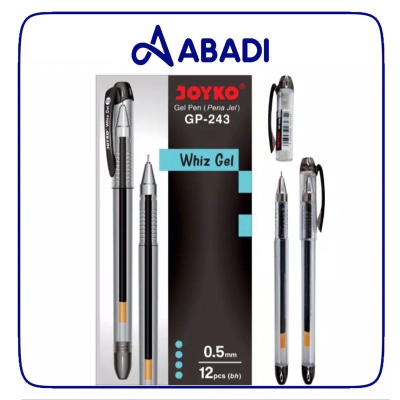 

Gel Pen Pulpen Pena Joyko GP-243 Whiz Gel 0.5 mm