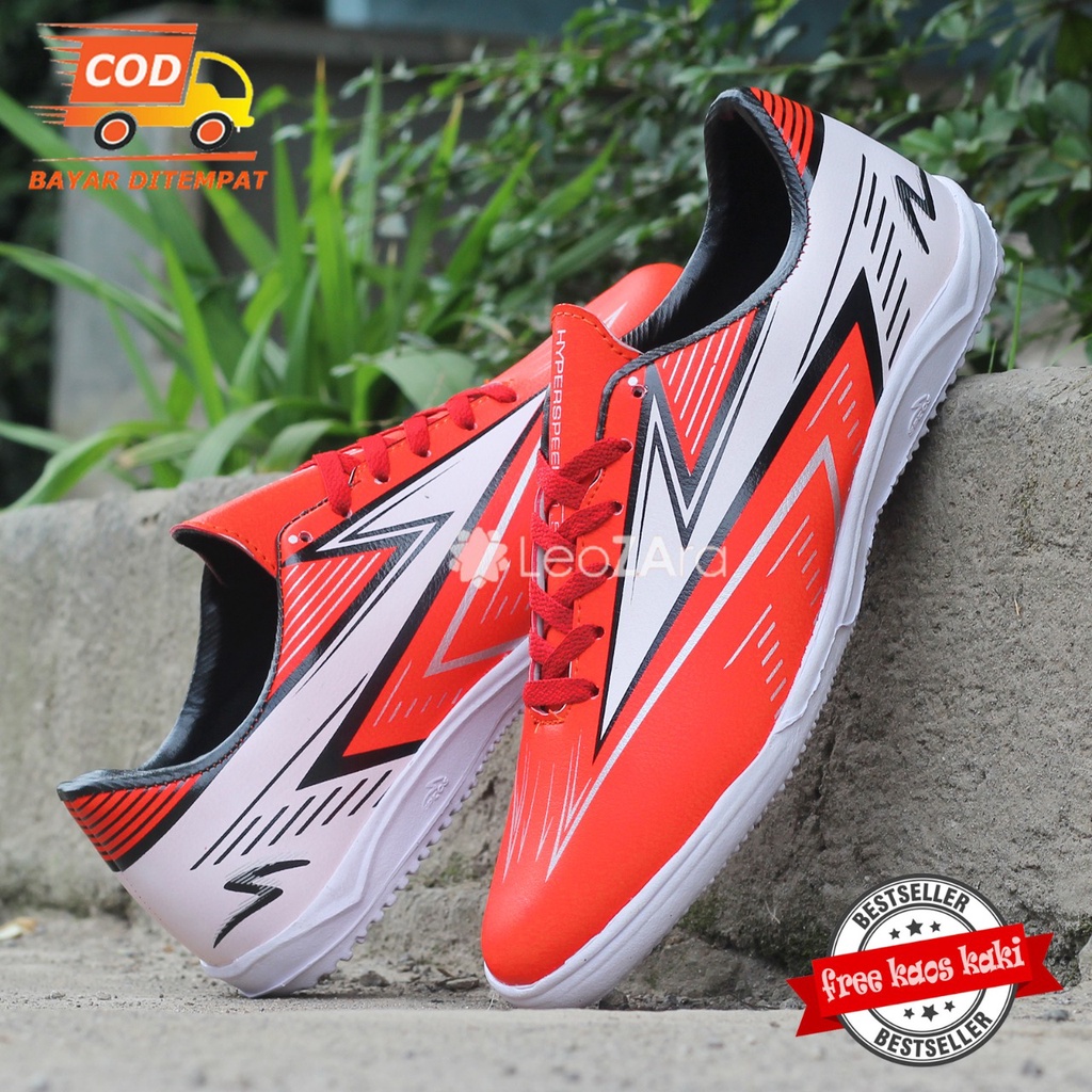 Sepatu Futsal Pria New Material Anti Slip Karet Sintetis