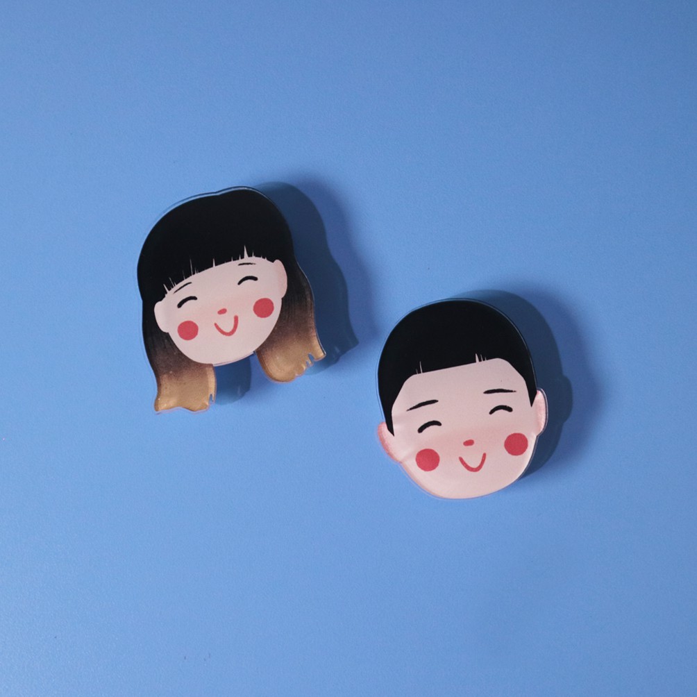 Magnet Kulkas Akrilik Itaewon Class | Tempelan Kulkas Saeroyi