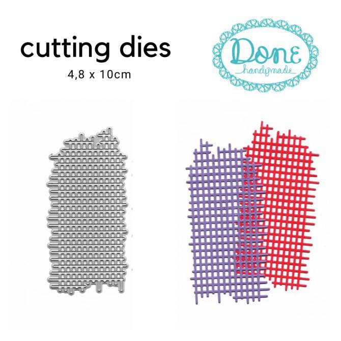 

✨BISA COD✨ Dies cutting dies net pattern motif jaring scrapbooking - DHPATTERN