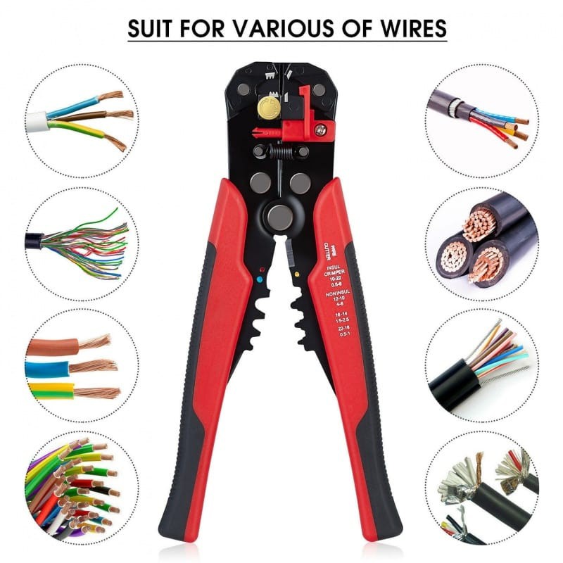 Tang potong Kabel listrik Multifungsi Wire Cutter Pliers alat pertukangan