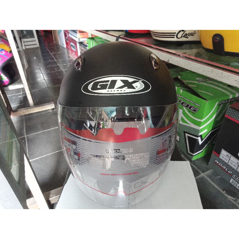 Helm Gix Centro Hitam Dop