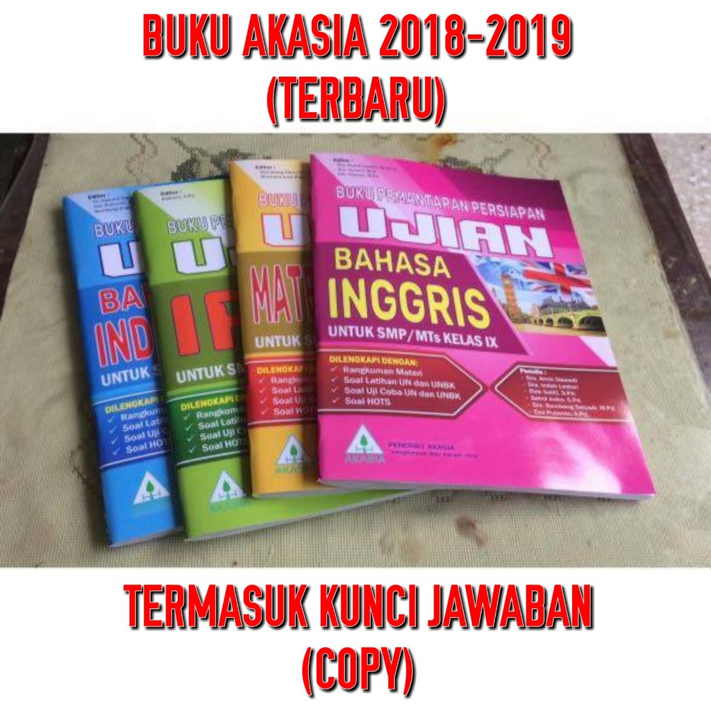 Get Kunci Jawaban Akasia Bahasa Inggris 2019 PNG