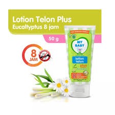 My Baby Lotion Telon Plus Eucalyptus  8 Jam 50gram