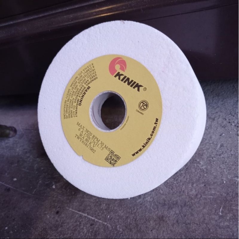 mata gerinda duduk grit#80 150 x 75 x 31.75 Mm batu gerinda mangkok kinik grinding wheel