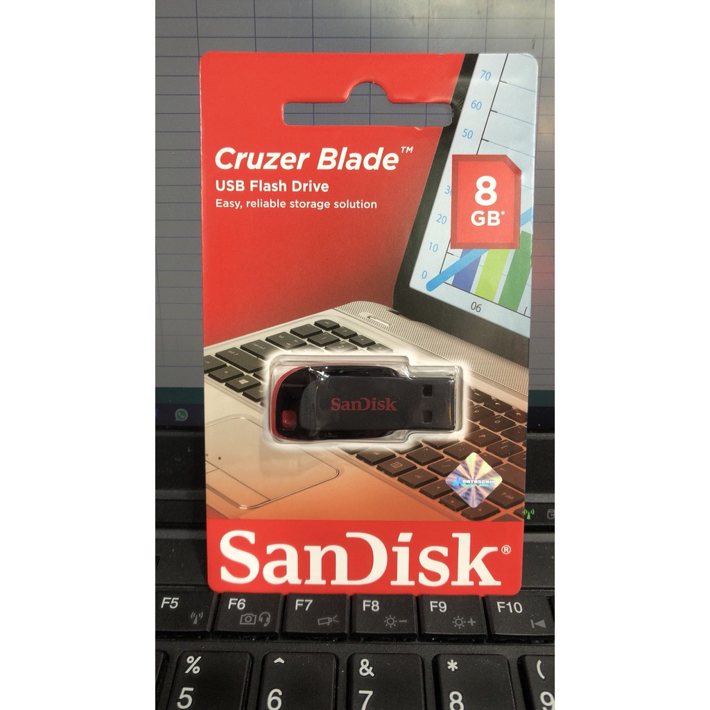 SANDISK ORIGINAL Cruzer Blade USB Flash Drive Flashdisk 8GB, 16GB, 32GB, 64GB