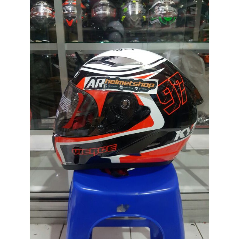 kYT VENDETTA 2 XAVI VIERGE 97 DOUBLE VISOR DDRING MURAH BISA PAKET GANTENG