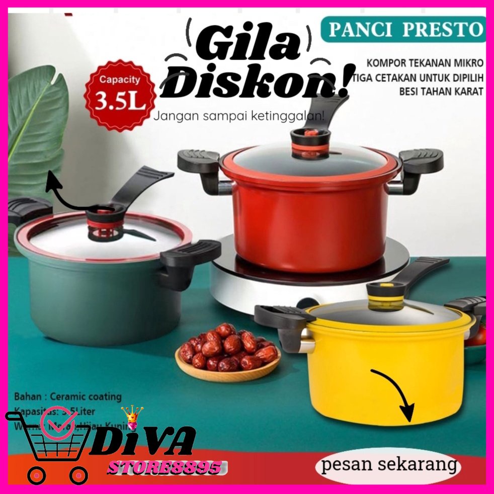 PANCI PRESTO  TOTIPOTENT POT | PRESTO VIRAL 3,5 LITER PANCI PRESTO VIRAL