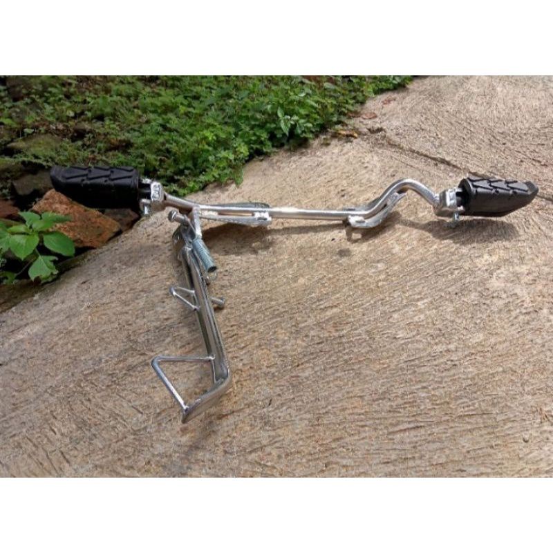 Footstep bostep postep depan MP mono Verza set Standar Jagang Samping cb gl megapro tiger