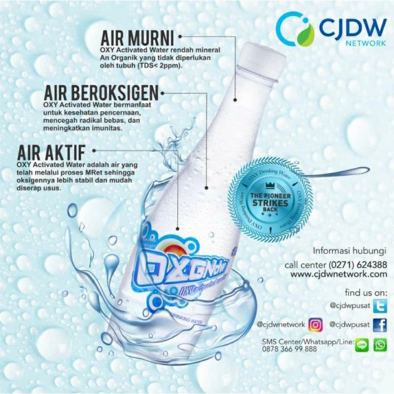 

AIR OKSIGEN (AIR OXGNDW) HARGA DUS