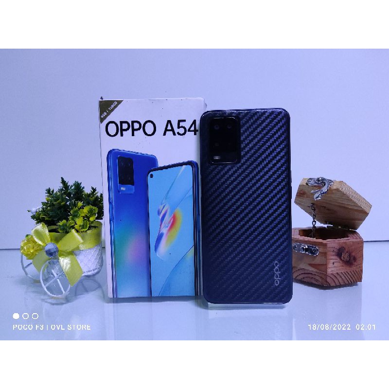 HP BEKAS OPPO A54 4/128 GB RAM 4 internal 128GB SECOND FULLSET