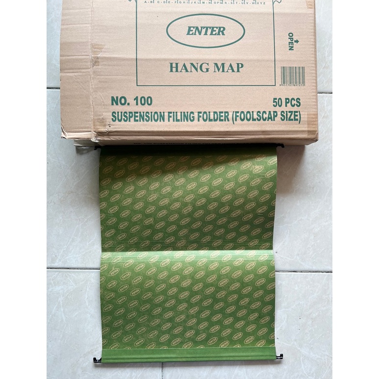 50 Pcs Map Gantung - Hang Map No 100 - Suspension File 1 Pak