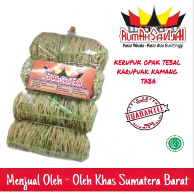 

Kerupuk Kamang Tebal - Kerupuk Opak