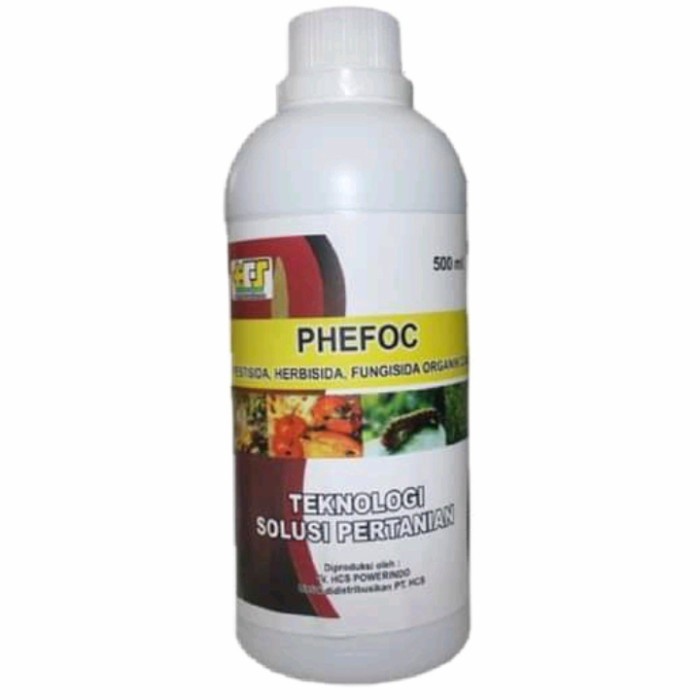 pestisida-insektisida organik cair PHEFOC HCS obat pertanian/antilat