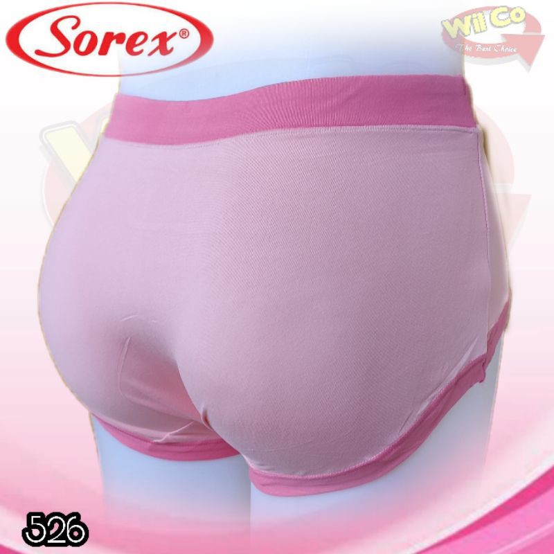 J526L CELANA DALAM WANITA DEWASA SOREX SIZE M - XXL HARA SATU LUSIN/12 PCS