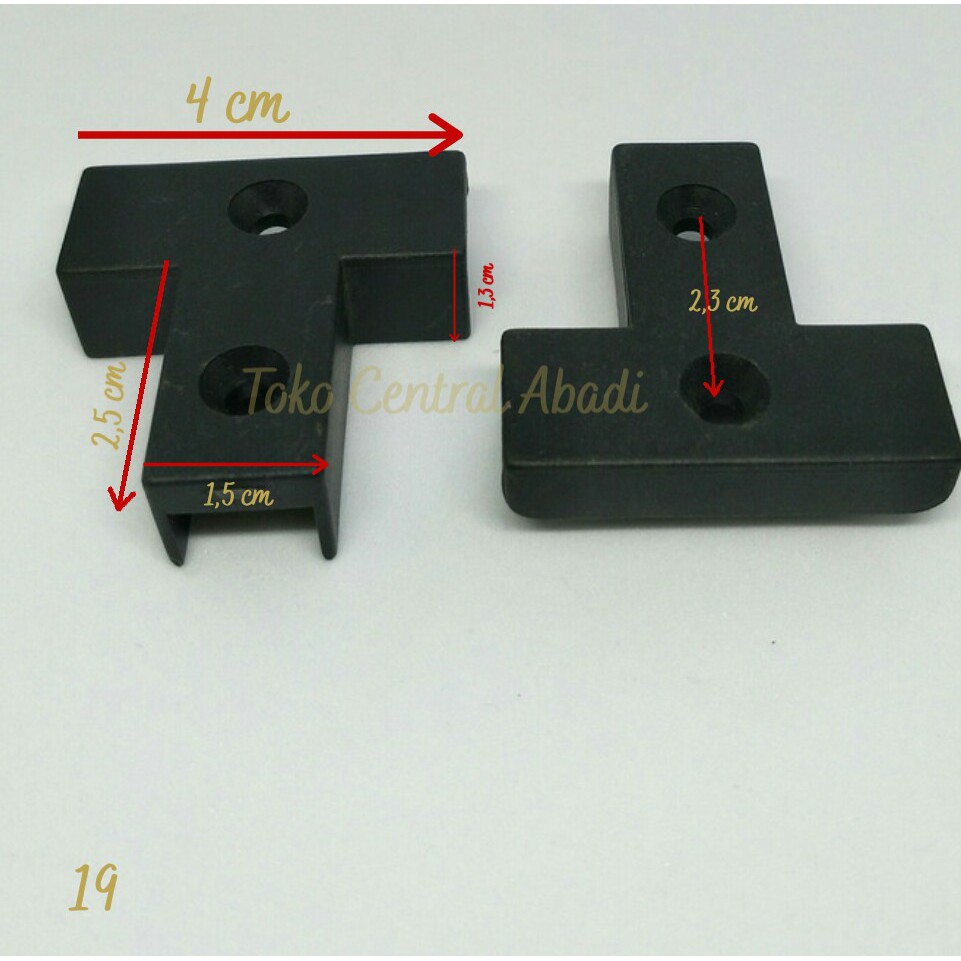 Tatakan Kaki Meja / Alas Kaki Meja / Tatakan T12 /  Tatakan Lemari /  Alas Kaki Lemari / Alas Kaki K