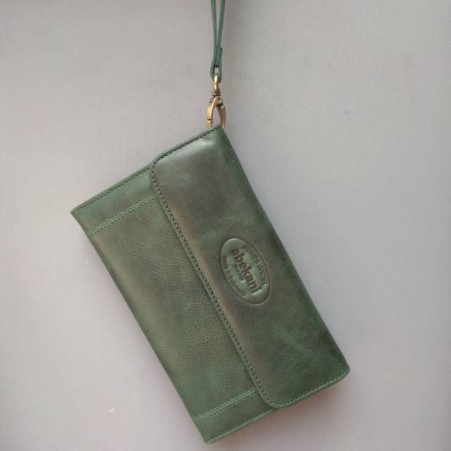 Dompet abekani lila hijau green crack