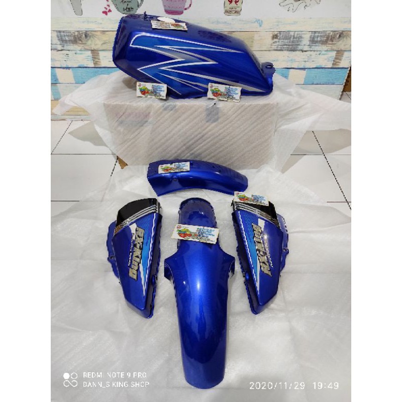 Jual Body Set Baju Set Rx King 03 Biru Asli Original Yamaha Shopee Indonesia