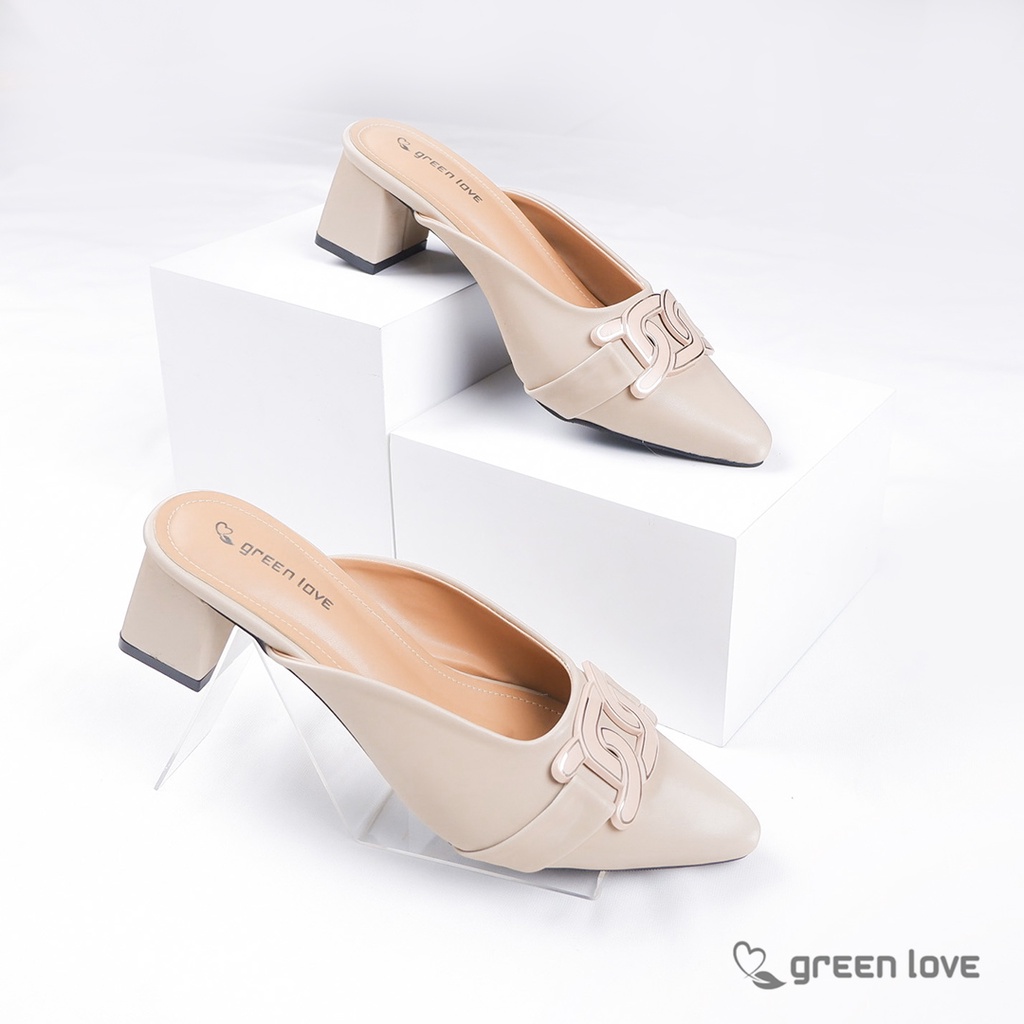 Green Love Sepatu Heels ARIANA