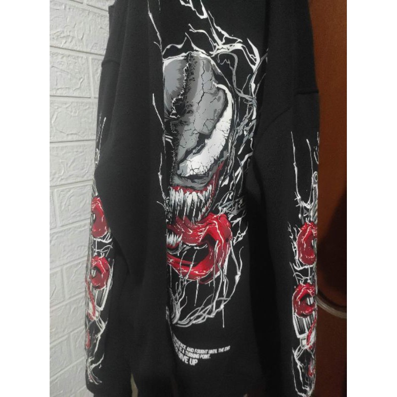 HOODIE SR PROJECT MOTIF VENOM DAN PROSTREET MOTIF BARONG  SIZE L