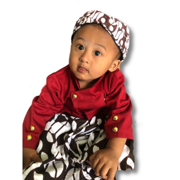 Kebaya Anak / Basofi / baju pitonan anak laki laki / tedak siten / kebaya anak murah