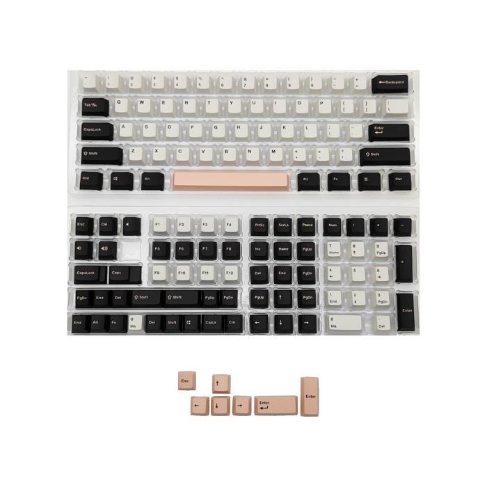 KEYCAPS PBT OLIVIA DOUBLE SHOT OEM PROFILE MECHANICAL KEYBOARD