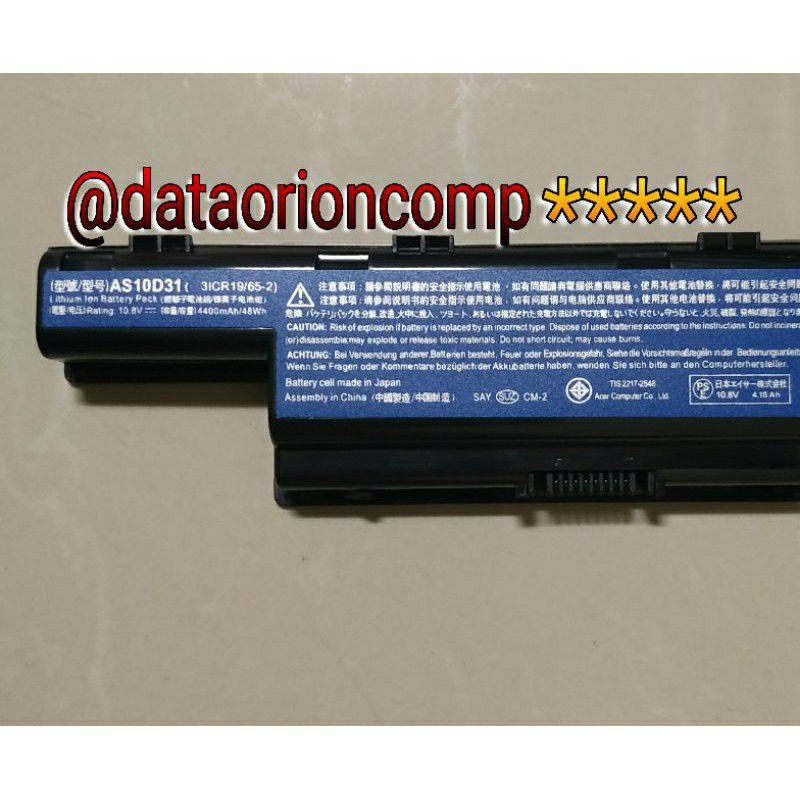 Baterai battery acer aspire one 4738 4738Z 4738GZ 4741 4349 4551G 4739 4750 4752 4755 4340