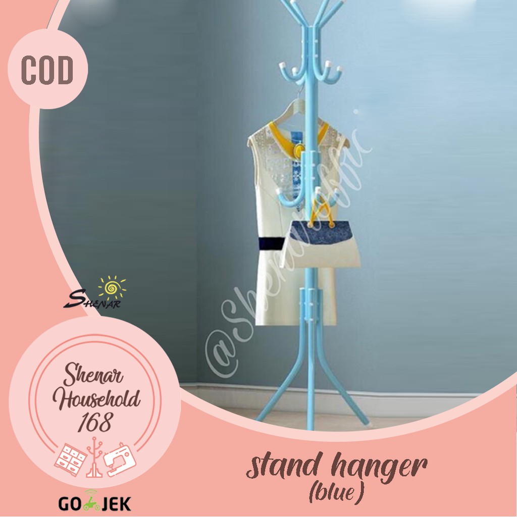 NEW! BAG HANGER/GANTUNGAN TAS/TOPI/RAK GANTUNG /GANTUNGAN SERBAGUNA / STAND HANGER - SHENARHOUSEHOLD