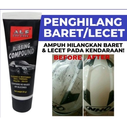 Jual Pengkilap Baret Penghilang Lecet Obat Kompon Poles Goresan